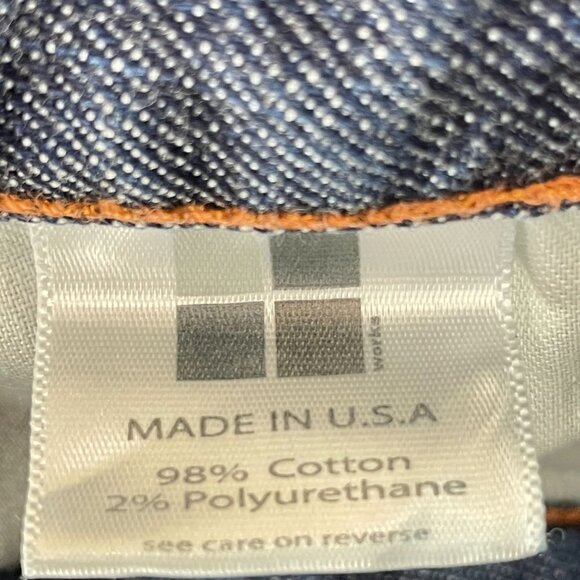 Salt Bootcut Jeans Sz 12 /31 Mulberry Street Medium Rise 26.5" Inseam USA Made - Picture 4 of 12